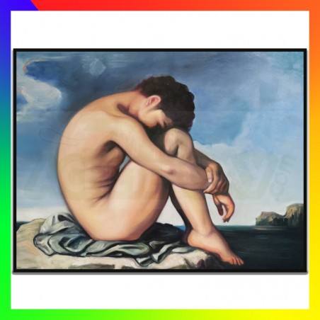Tableau L'homme et la mer
