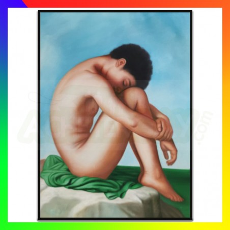 Tableau L'homme et la mer 2
