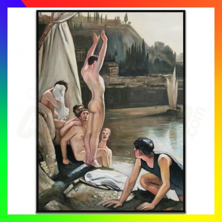 Tableau Le plongeon